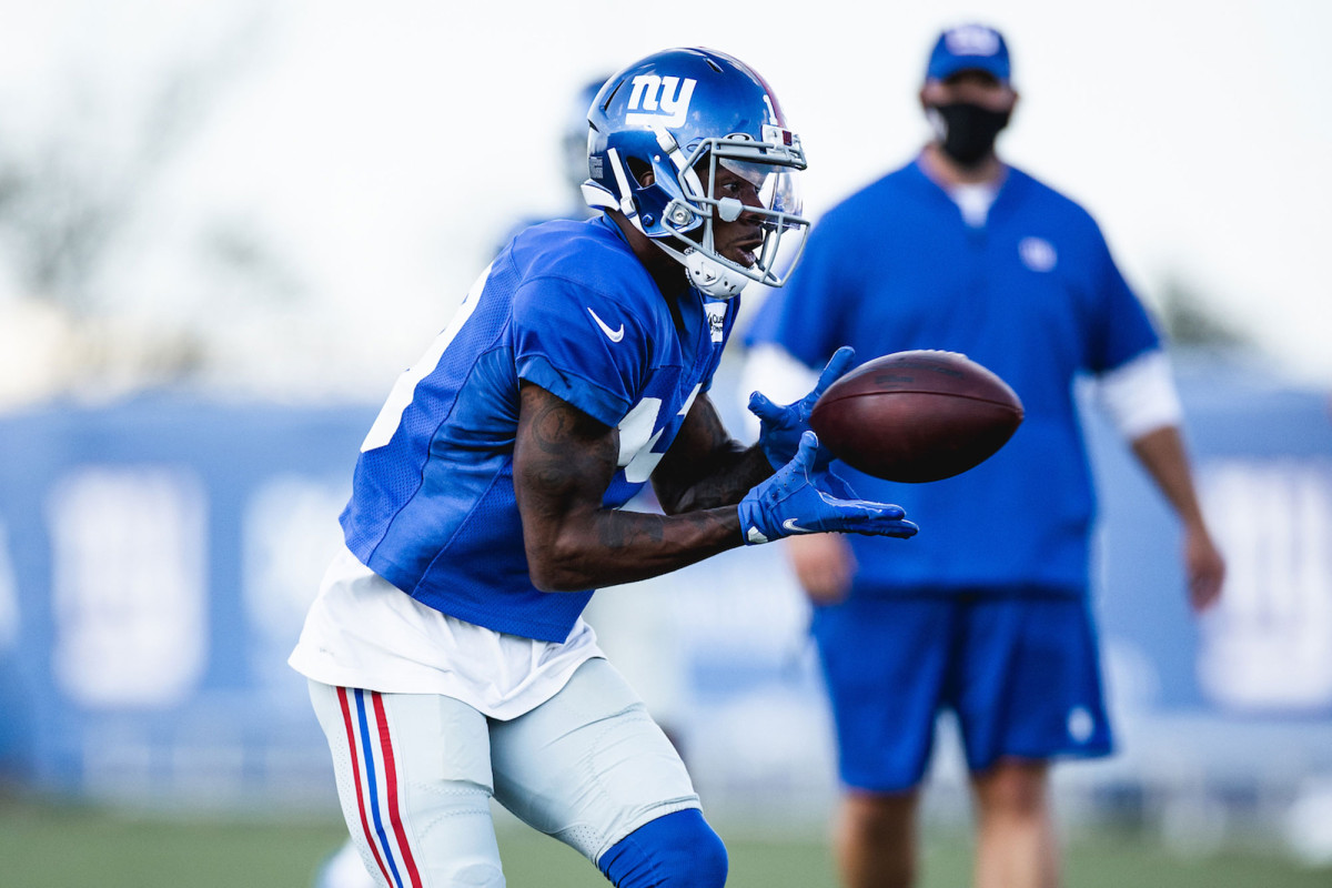 Corey Coleman flashes first-round pedigree in eye-opening
Giants practice 1