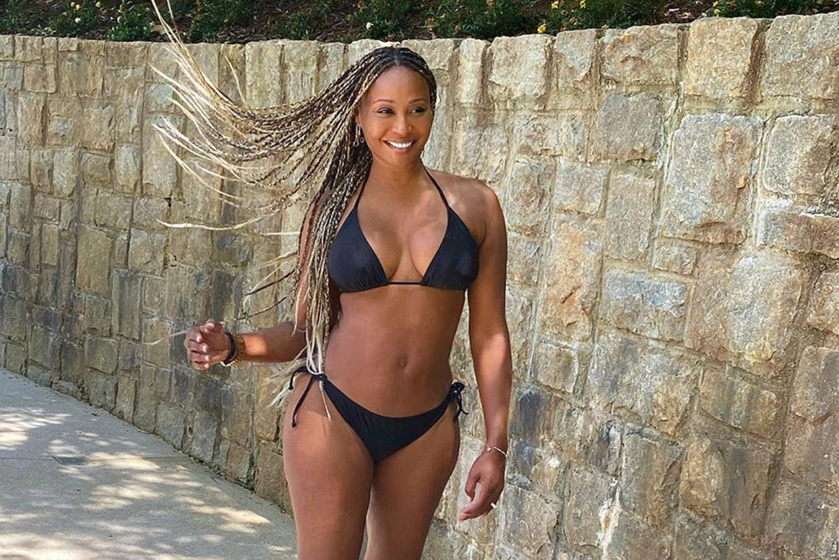Cynthia Bailey gained and lost 20 pounds in
quarantine 1