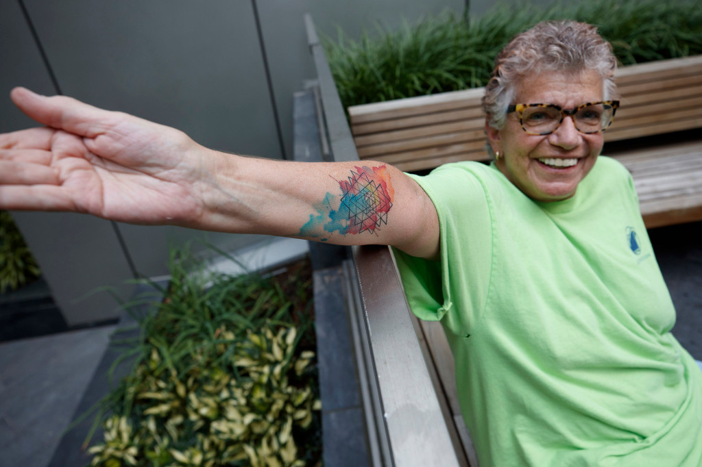 These seniors celebrated end of lockdown with tattoos and
piercings 1
