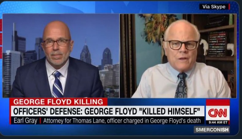Attorney for Ex-Officer Says George Floyd 'Killed Himself,'
Blames 'COVID,' Fentanyl as Factors 1
