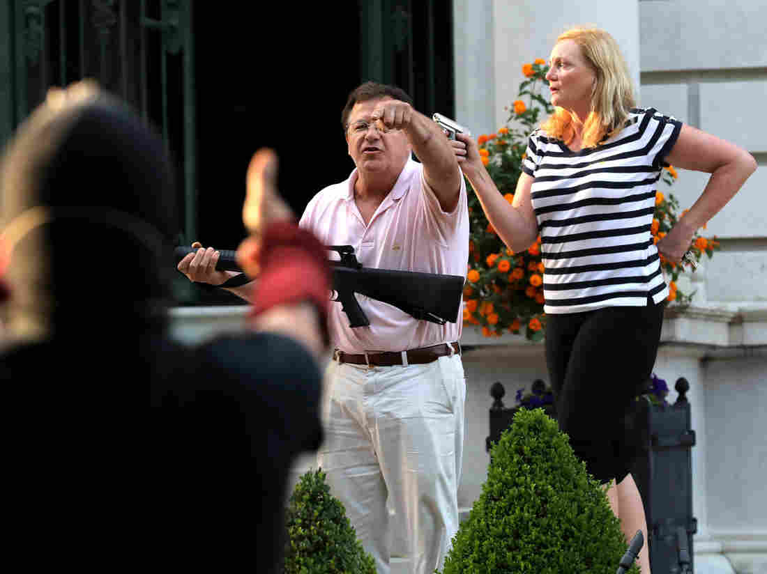 St. Louis Couple Who Waved Guns At Black Lives Matter
Protesters To Speak At RNC 1