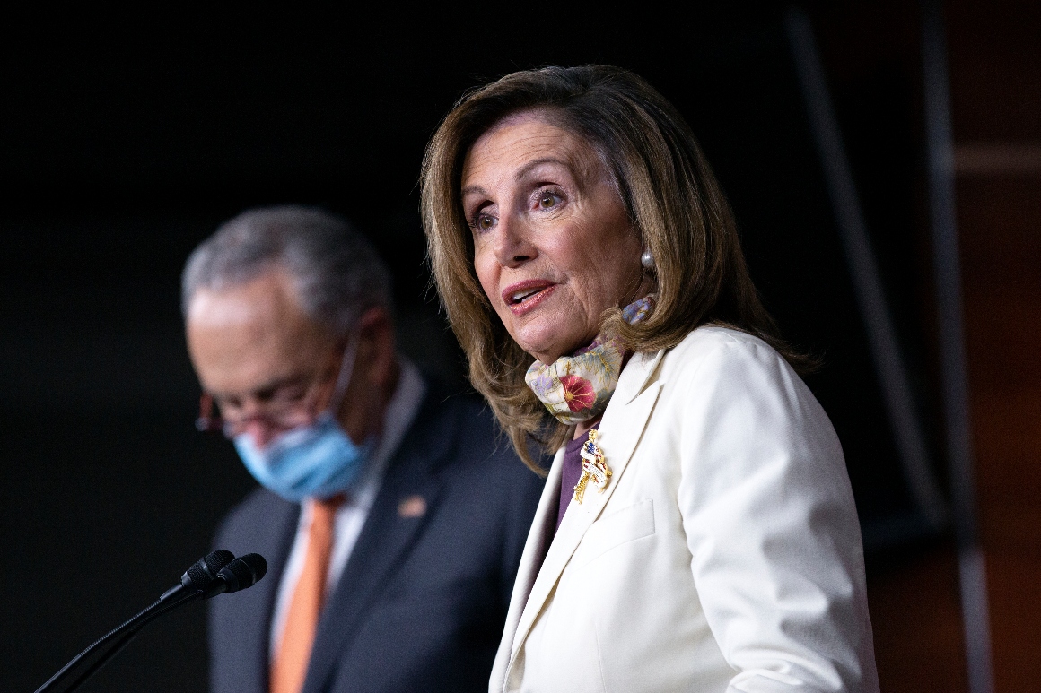 White House, Dem leaders make one last try on coronavirus
relief deal 1