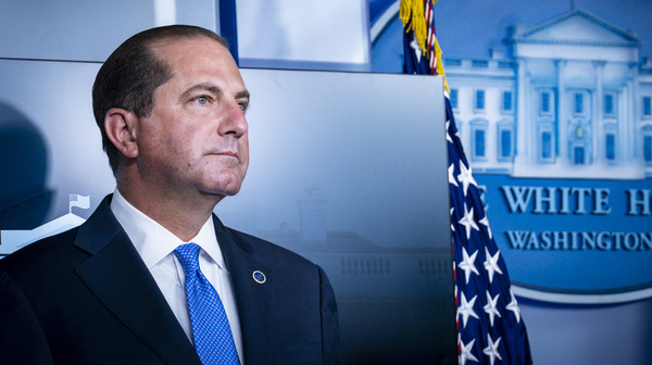 HHS Chief Alex Azar Defends Authorization Of Plasma To Treat
COVID-19 1
