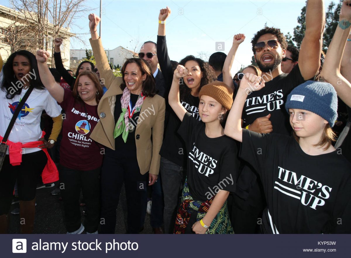 Kamala Protested With Jussie Smollett In 2018 1