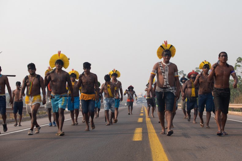Indigenous Protesters in Brazil Vow To Block Highway Until
They Get COVID Help 1