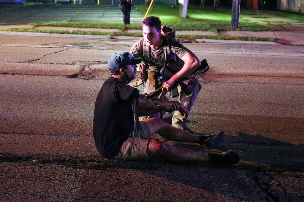 Kenosha police chief blames deadly shooting on protesters
defying curfew 1