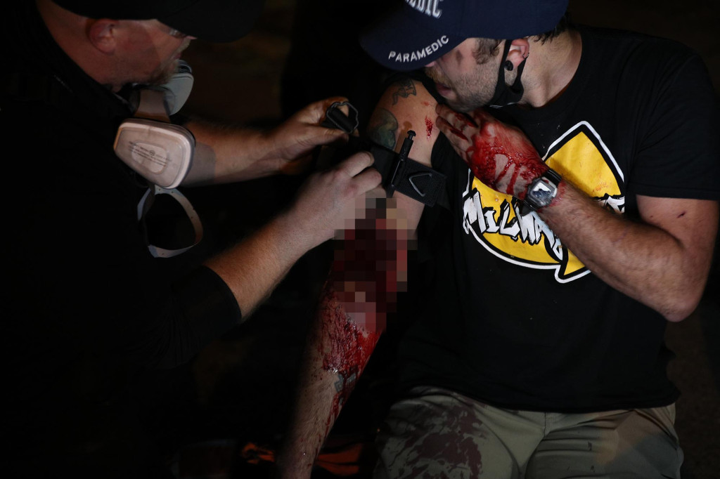Three victims of Kenosha riot shootings identified,
including volunteer medic 1