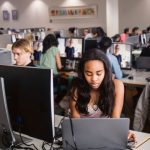 Local School District To Require Students To Attend Online
Classes At Massive, Open-Concept Computer Lab 3