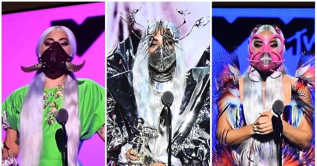 Lady Gaga Message to America at MTV VMAs: 'Wear a Mask. It's
a Sign of Respect' 1