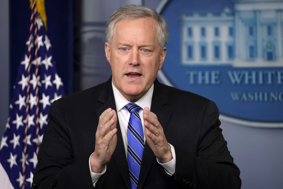 Meadows says he’s ‘not optimistic’ COVID-19 relief deal will
be reached soon 1