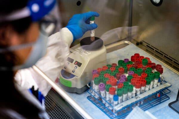 Your Coronavirus Test Is Positive. Maybe It Shouldn’t
Be. 1
