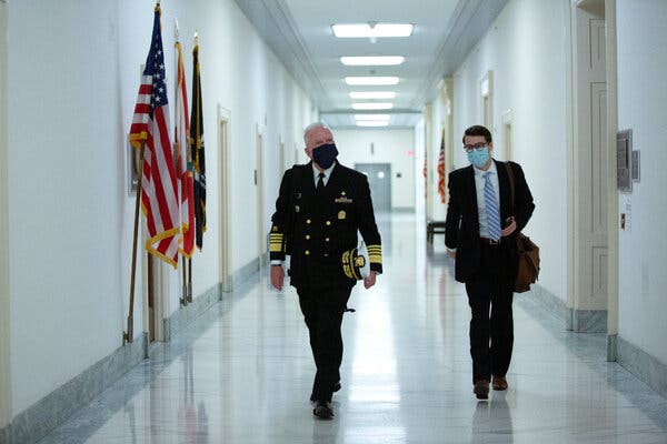 Top U.S. Officials Told C.D.C. to Soften Coronavirus Testing
Guidelines 1