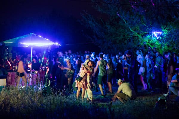 At Europe’s Illegal Parties, Coronavirus Is the Last Thing
on Anyone’s Mind 1
