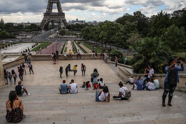 Beaten Back, the Coronavirus Regains Strength in
France 1