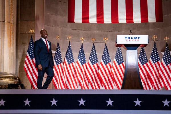 Mark and Patricia McCloskey, who brandished guns at peaceful
protesters, made a fear-mongering pitch. 1 Mark and Patricia McCloskey, who brandished guns at peaceful
protesters, made a fear-mongering pitch. 1