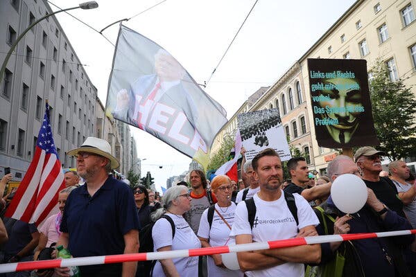 Berlin Police Halt Rally Against Coronavirus
Restrictions 1