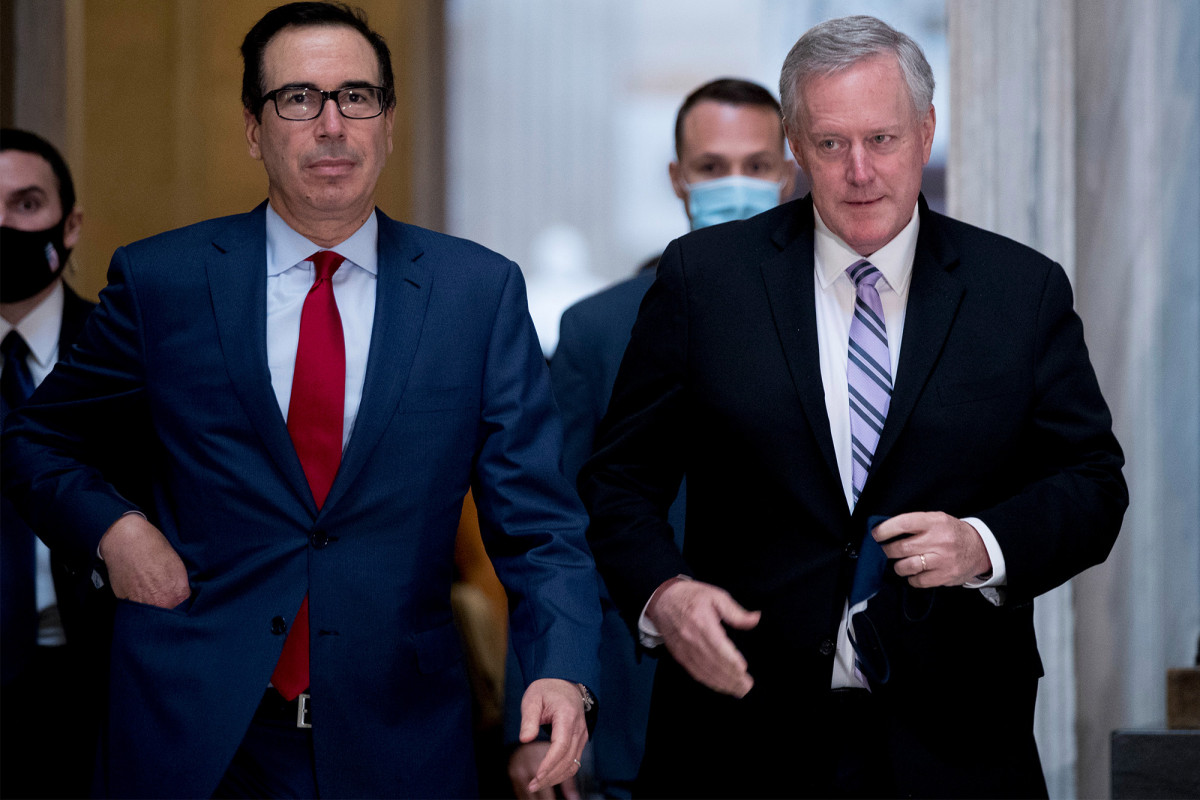 Congress, Trump administration still at impasse over
coronavirus stimulus 1
