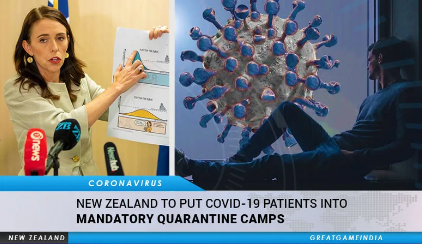 MANDATORY "quarantine camps" were just rolled out in New
Zealand, a globalist testing ground for the mass extermination of
humanity 1