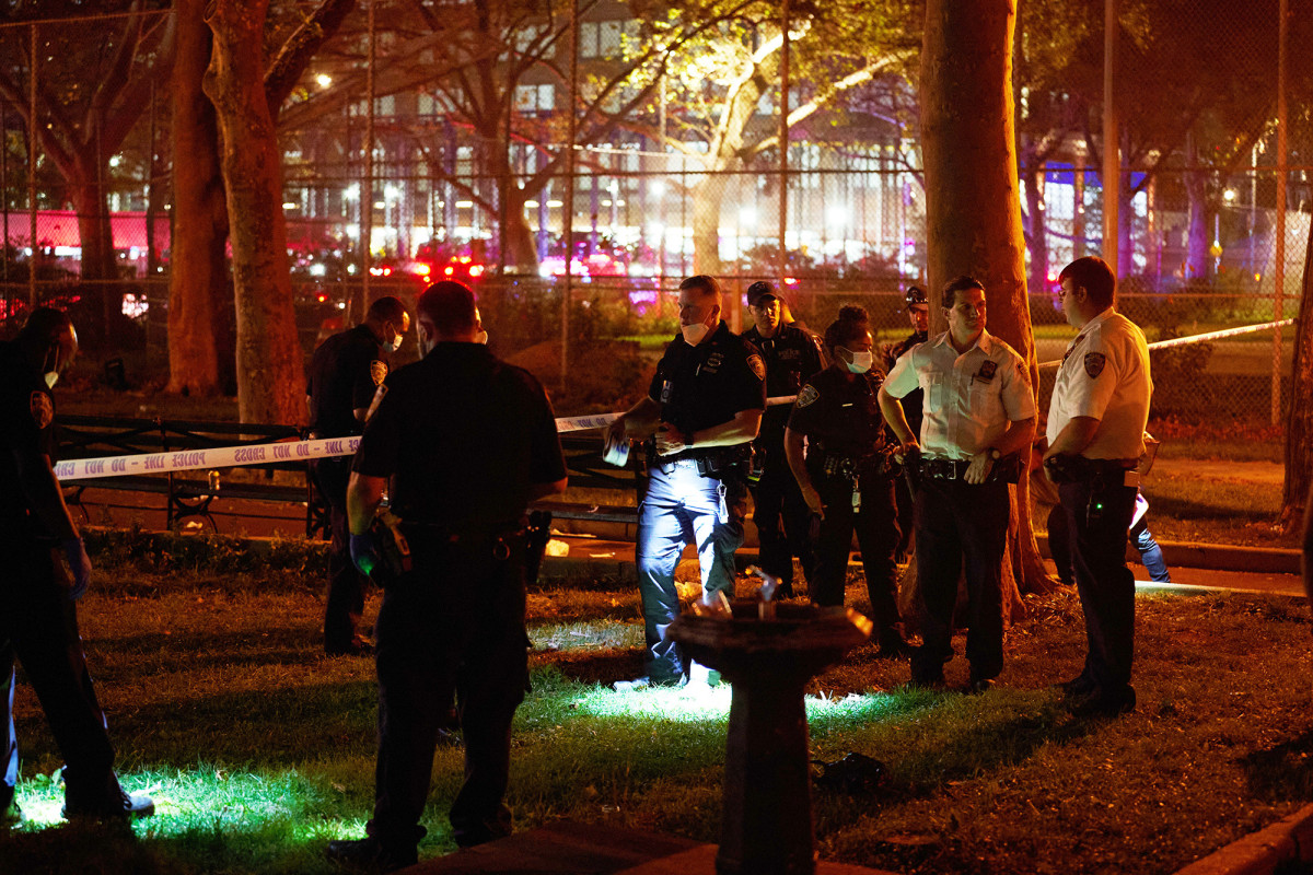In New York, the protests should be about shootings by
civilians 1