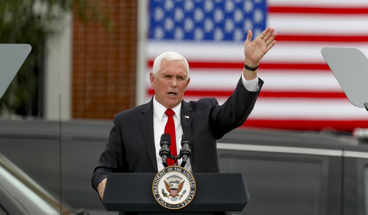 Mike Pence: Coronavirus vaccine could well be available in
the fall 1