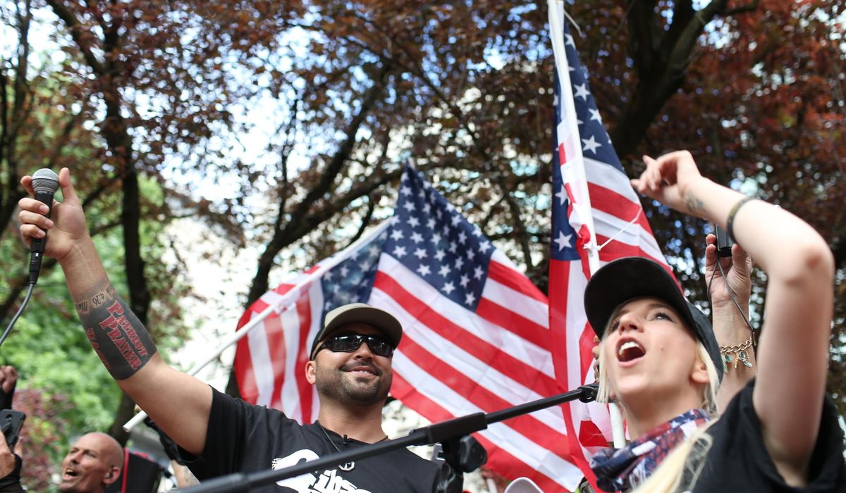 Patriot Prayer no stranger to violent Northwest
protests 1