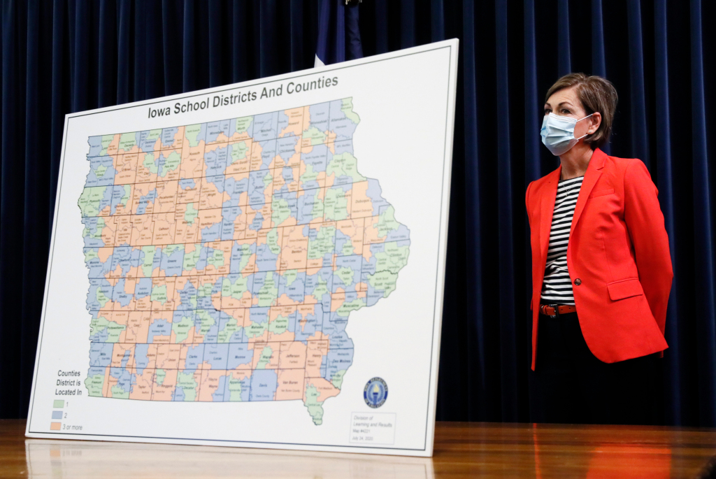 Iowa pushes to open schools as outbreak worries grow 1