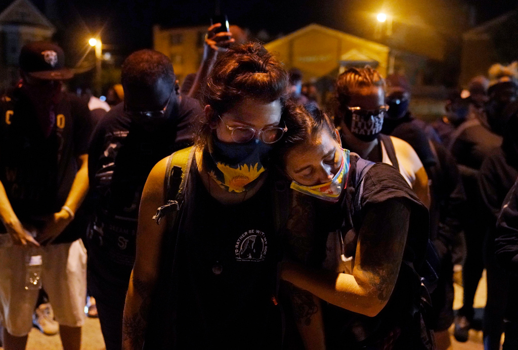 Somber Kenosha protests follow night of chaos 1