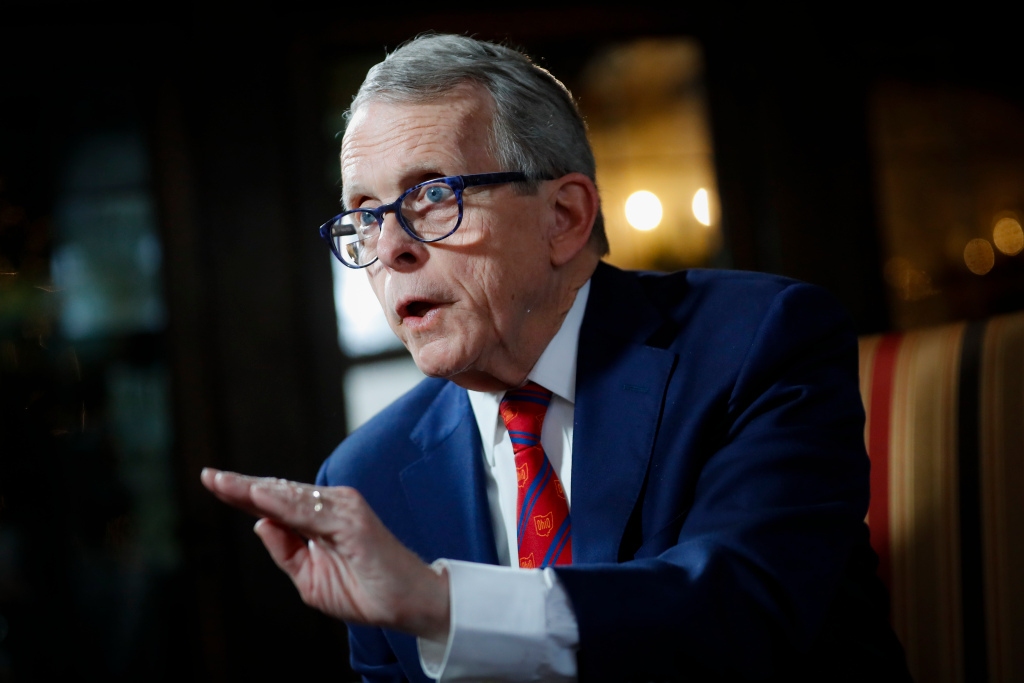 Ohio Gov. DeWine positive for COVID-19 before Trump
visit 1