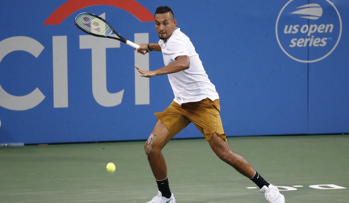 Nick Kyrgios won't play US Open due to coronavirus
concerns 1
