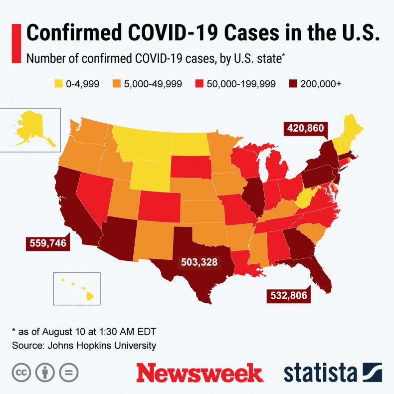Coronavirus Cases Are Falling in These States 1