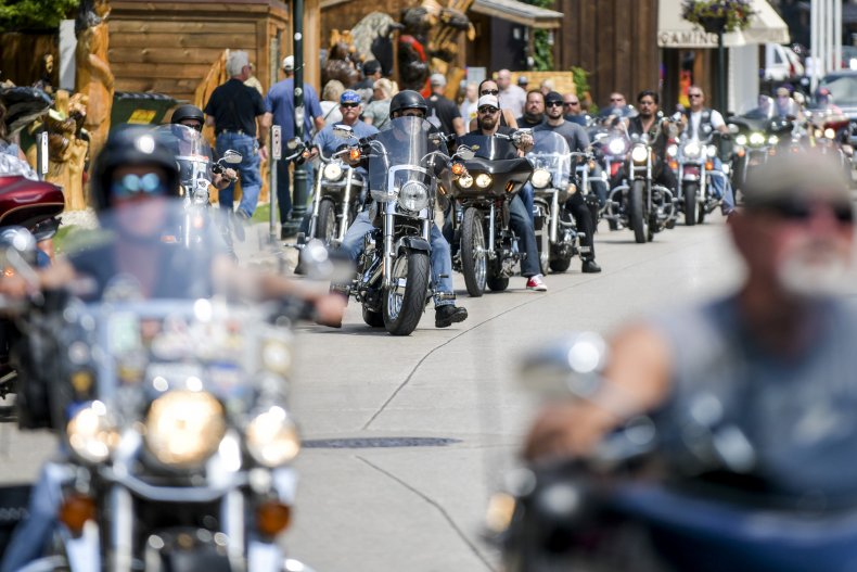 Minnesota and Nebraska Officials Say COVID-19 Cases Linked
to Sturgis Motorcycle Rally 1