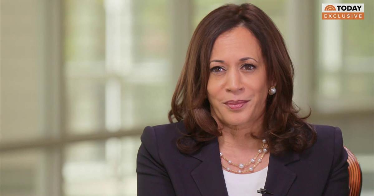 Kamala Harris: Officer in Jacob Blake shooting should be
charged 1 Kamala Harris: Officer in Jacob Blake shooting should be
charged 1