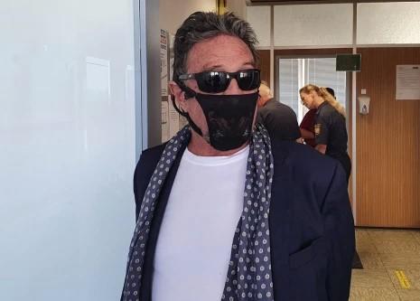 John McAfee Arrested For Wearing A Woman’s Thong As A
Facemask In 1
