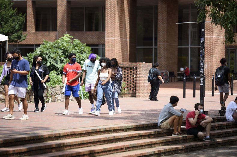 Third North Carolina College Announces Remote Learning After
COVID Clusters From First Two Weeks of Classes 1