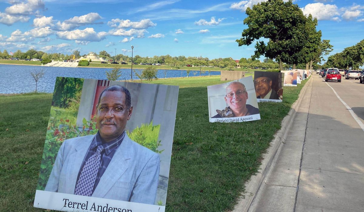 Detroit honors COVID-19 victims with public park
memorial 1