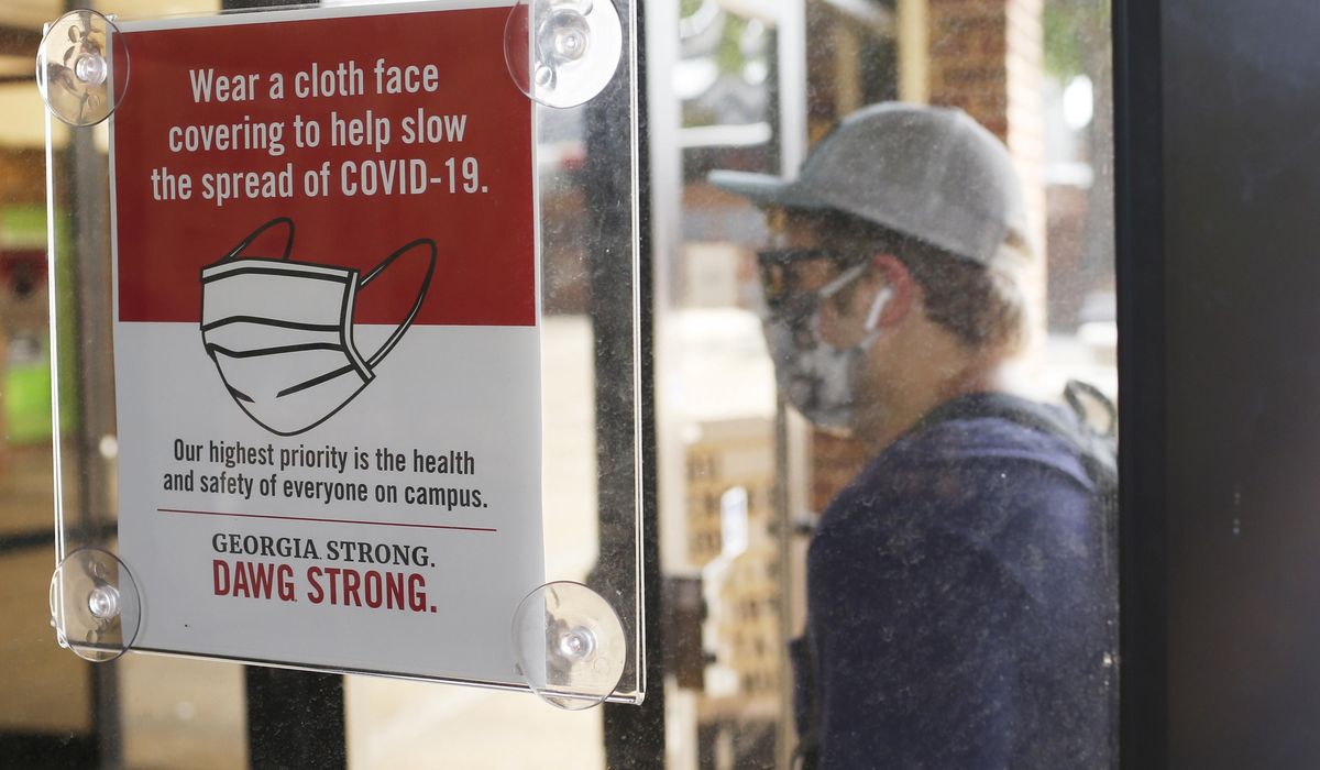 Schools, colleges debate course as Georgia virus cases
fall 1