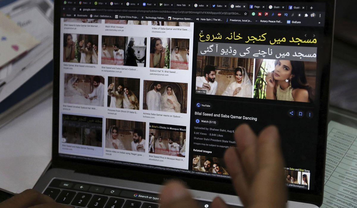 Trolls flood social media in Pakistan amid virus
lockdown 1