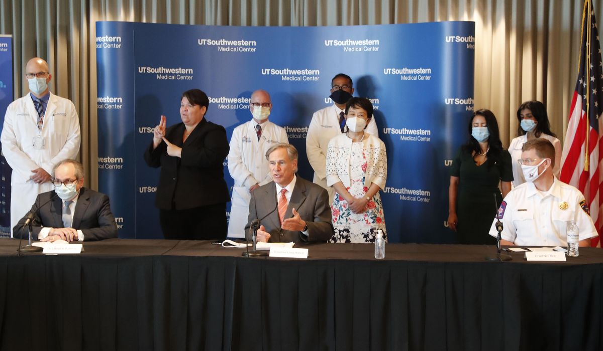 7,000-plus new COVID-19 cases in Texas; 293 deaths
reported 1