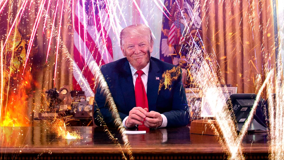 RNC Concludes With Massive Fireworks Display Inside Oval
Office 1