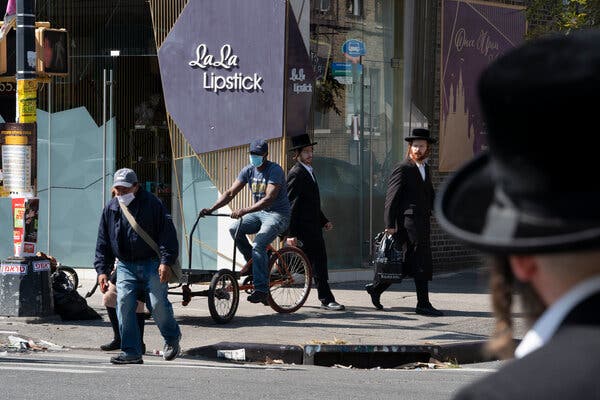 New York Threatens Orthodox Jewish Areas With Lockdown Over
Virus 1