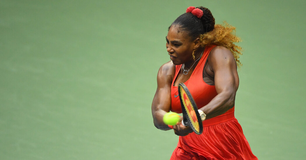Serena Williams Wins First Match of U.S. Open 1
