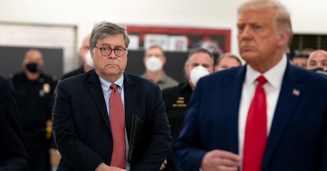 Planeload of ‘Thugs’? Barr Skirts Trump’s Claim but Suggests
Rioters Targeted D.C. 1