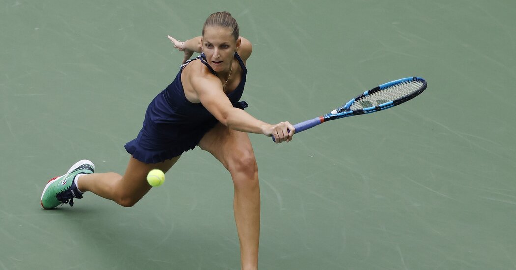 Karolina Pliskova, the Top Seed at the U.S. Open, Loses in
Round 2 1