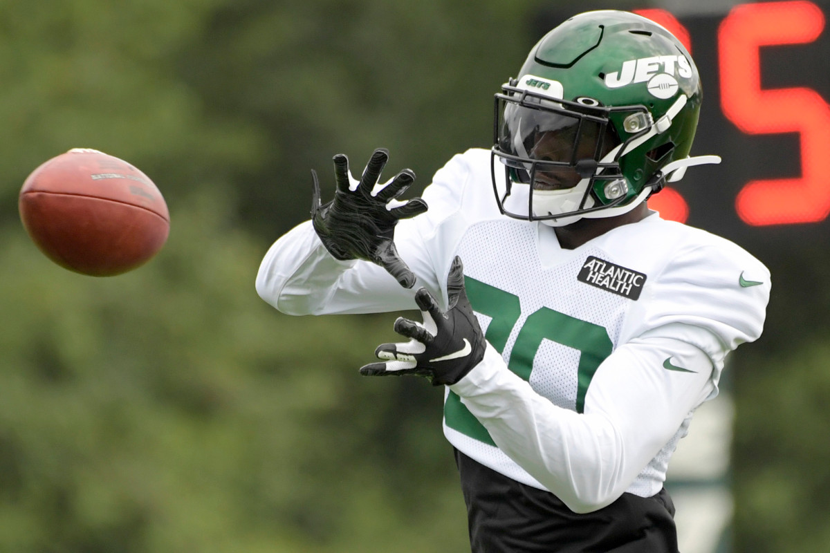 Marcus Maye in danger of missing Jets opener because of
injury 1