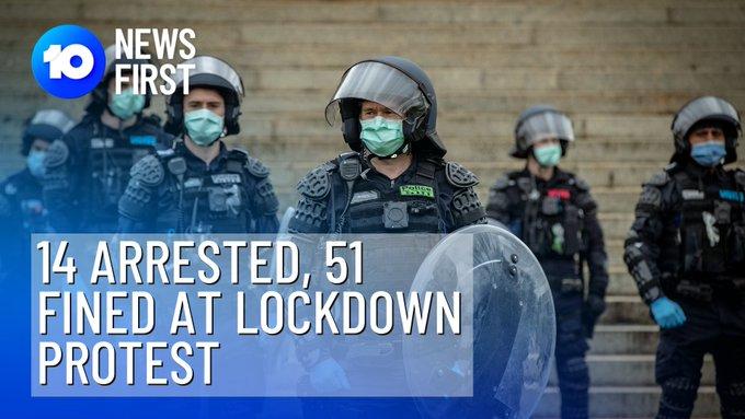 Australia's Anti-Lockdown "Freedom Walk" Results In Arrests
After Clashes With Police; "Big Event" Planned For Sunday 1