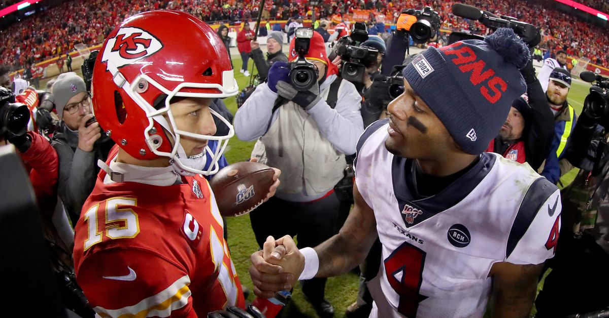 NFL opener pits Mahomes’ Chiefs against Watson’s
Texans 1