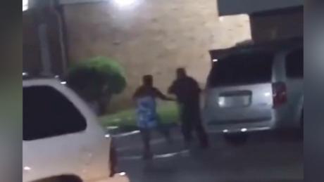 Texas police officer indicted after fatally shooting
schizophrenic woman 1