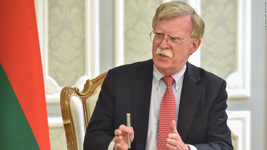 NYT: DOJ opened a criminal investigation into John Bolton's
book 1