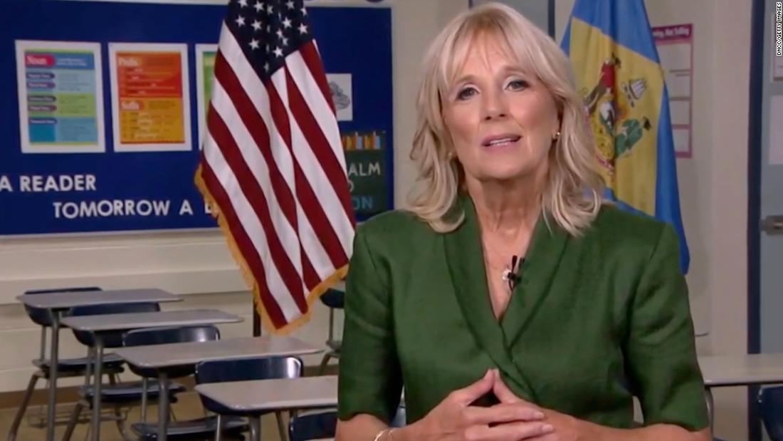 Jill Biden says Trump 'didn't have a strategy' for school
openings 1