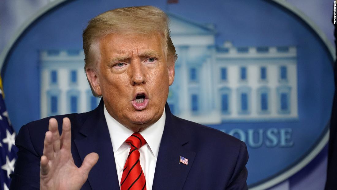 Trump mocks Biden for wearing mask: 'Did you ever see a man
that likes a mask as much as him?' 1